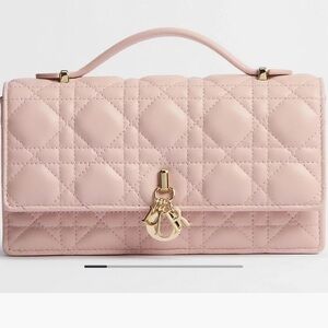 Dior Powder Pink Cannage Lambskin Bag